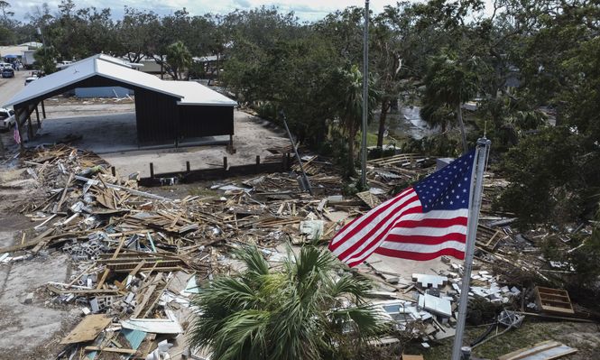 El Huracán Helene sacude la campaña electoral en Florida con un feroz spot contra el senador republicano