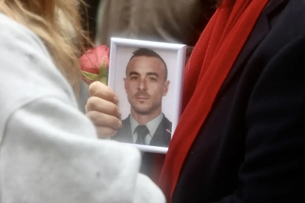 La Catedral de Cádiz acoge el funeral por los guardias civiles arrollados por una narcolancha en Barbate, a 11 de febrero de 2024 en Cádiz (Andalucía, España).