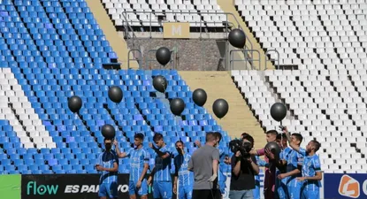 El emotivo homenaje de los jugadores de Godoy Cruz al Morro García