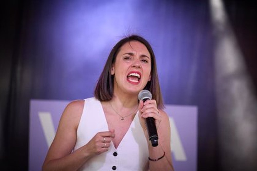 La candidata de Podemos a las elecciones europeas, Irene Montero﻿