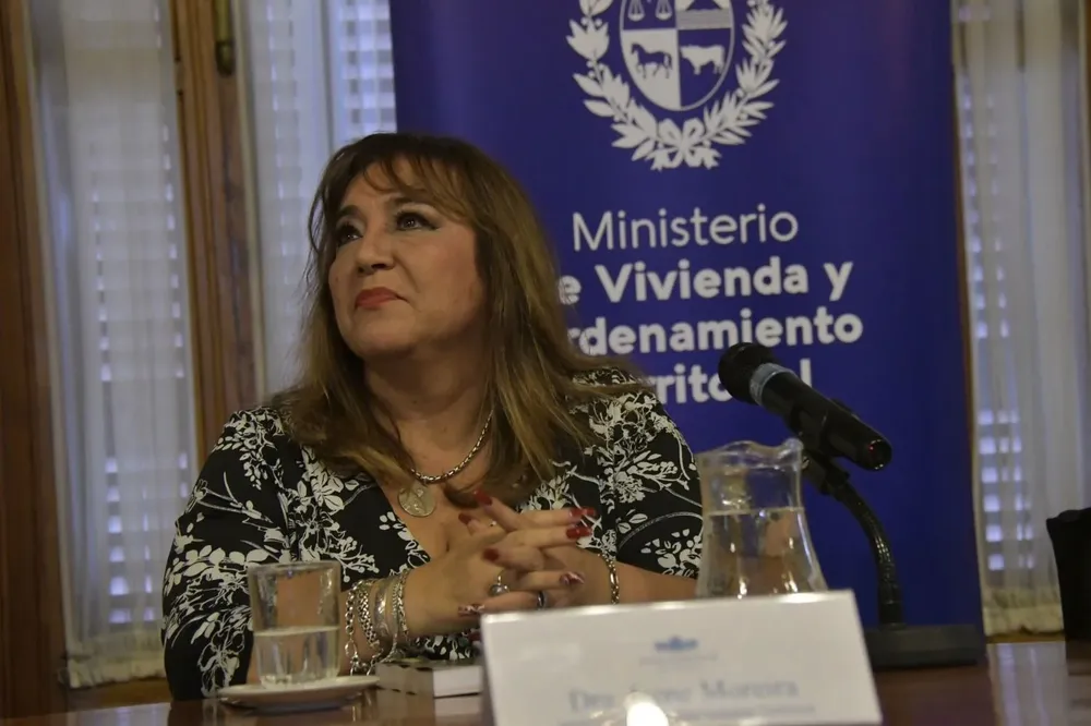 Ministra de Vivienda, Irene Moreira.