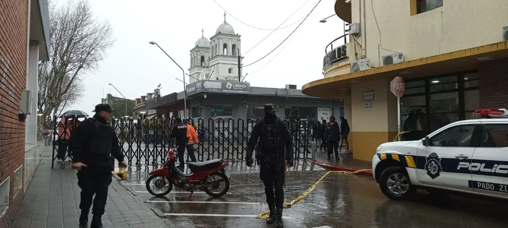 Operativo policial por la llegada del asesino de Valentina Cancela