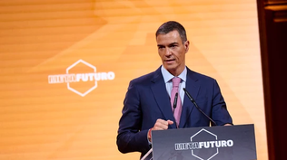 Pedro Sánchez en Metafuturo.&nbsp;