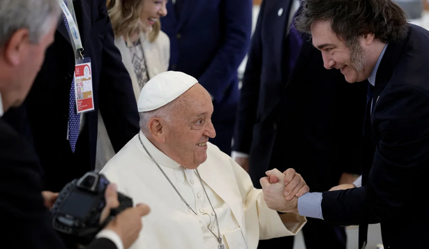 Javier Milei subrayó la importancia del papa Francisco, a quien consideró el argentino más importante de la historia.
