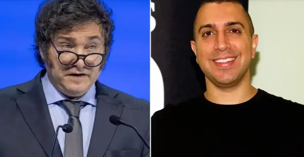 Milei reveló su diálogo virtual con el creador de Tinder