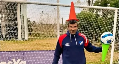 Gigliotti en el entrenamiento