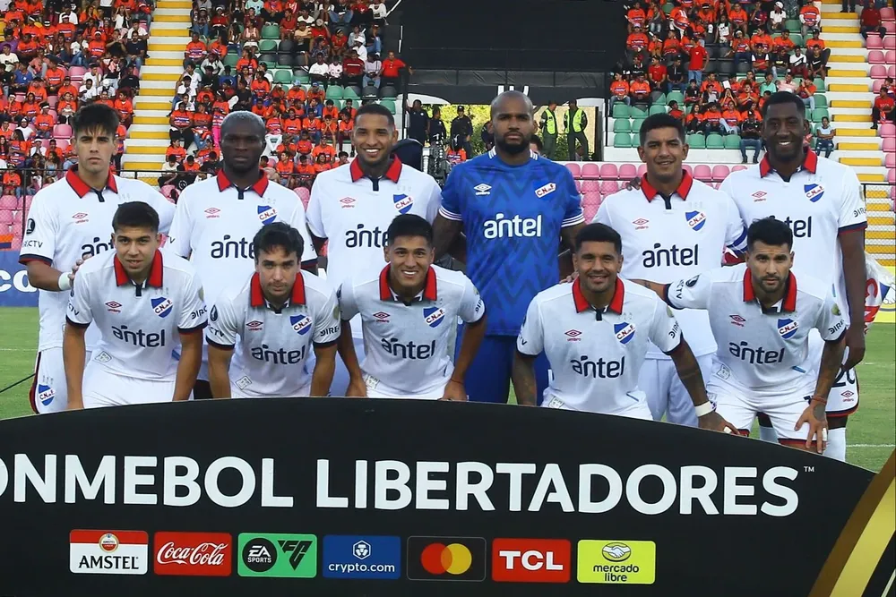 El equipo de Nacional que debutó en la Copa