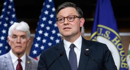 El presidente de la Cámara de Representantes, el republicano Mike Johnson