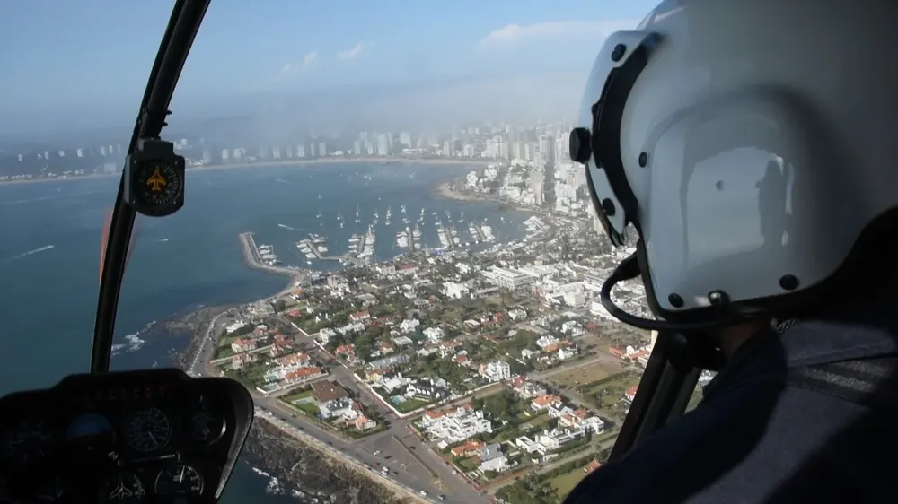 Los helicópteros volaron en zonas no permitidas. Imagen ilustrativa