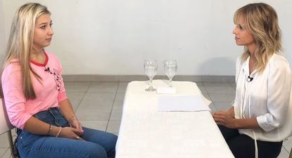 Así fue la entrevista real a Nahir Galarza en televisión desde la cárcel