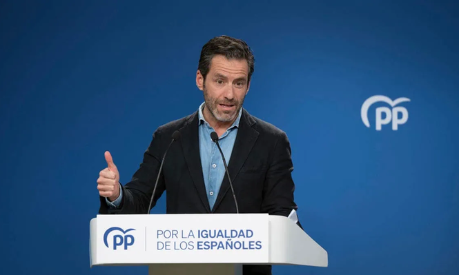 Borja Semper, portavoz del PP.