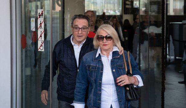 José María Enríquez Negreira y su esposa