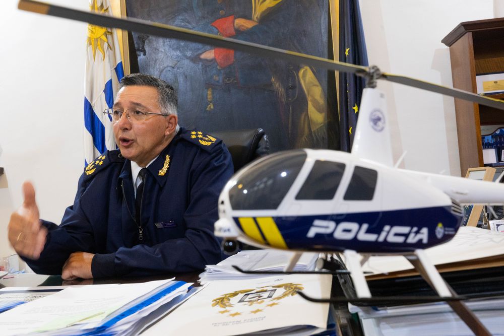 José Manuel Azambuya, director de la policía nacional
