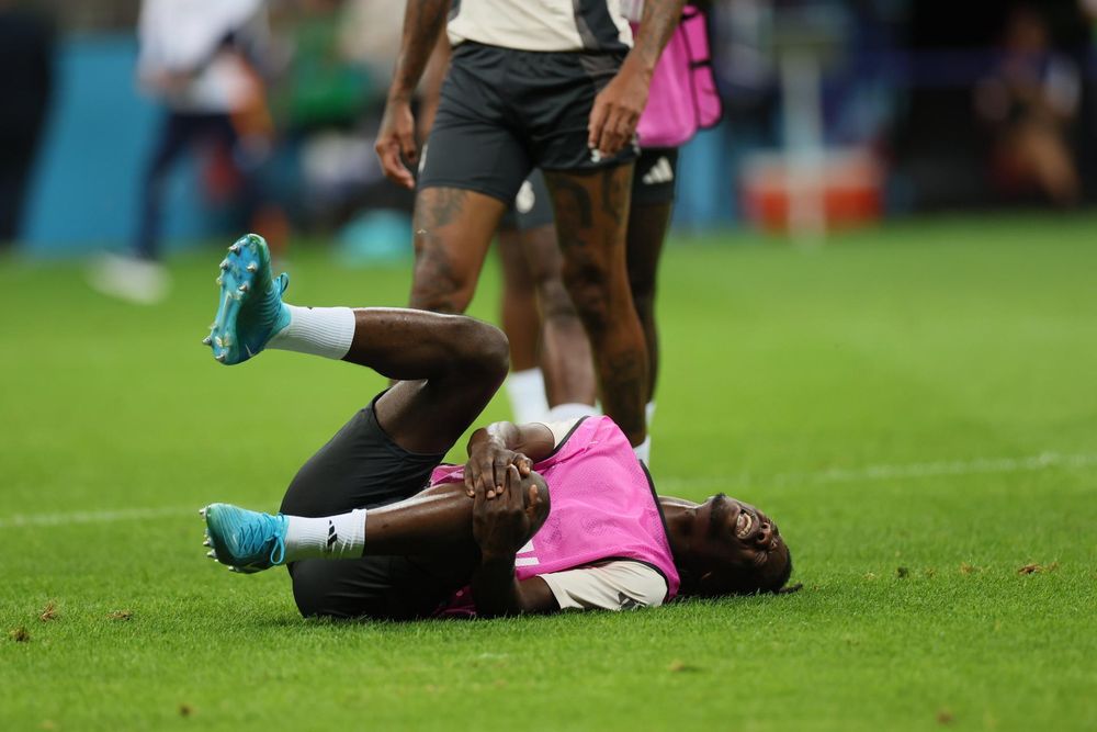 Eduardo Camavinga, baja para el Real Madrid. Eduardo Camavinga, baja para el Real Madrid.