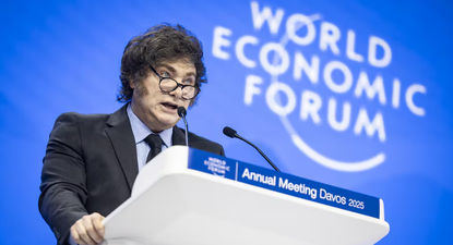 EN VIVO | A qué hora habla Javier Milei en el Foro de Davos