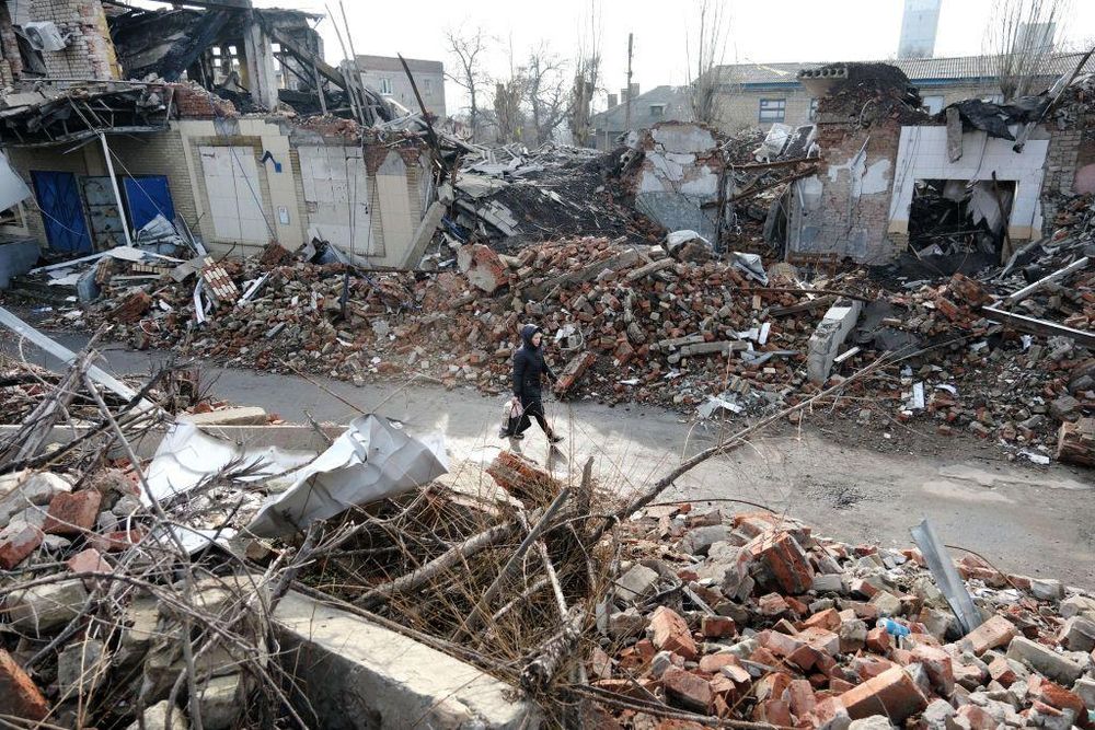 La guerra, iniciada en 2022, ha dejado vastos territorios de Ucrania destruidos.