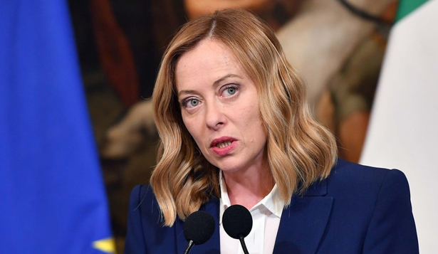 La primera ministra italiana, Giorgia Meloni.