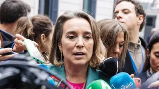 La secretaria general del PP, Cuca Gamarra.