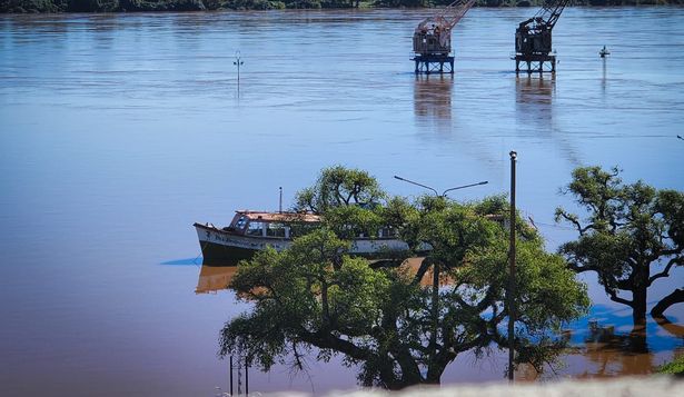 Imágenes de las inundaciones en Salto donde hay 895 desplazados