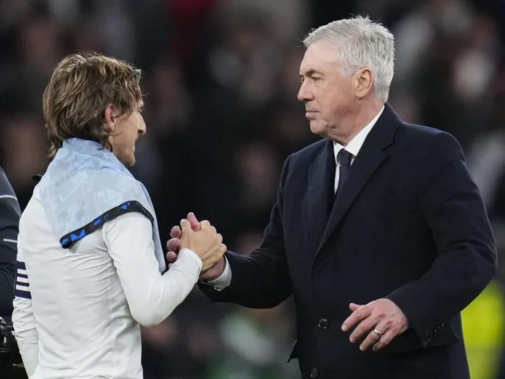 Ancelotti sobre Modric.