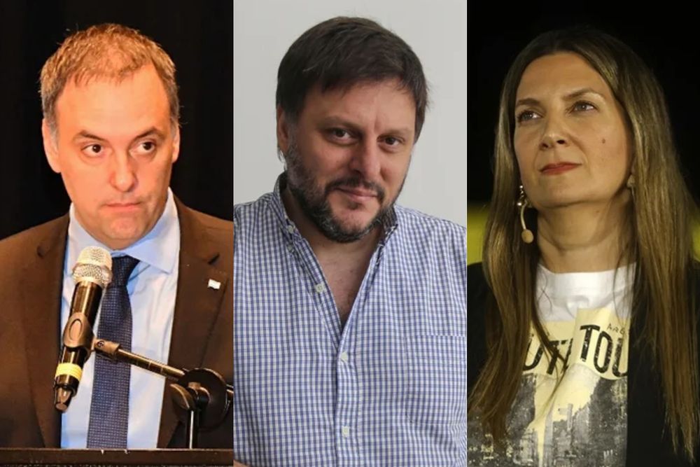 Manuel Adorni (LLA), Leandro Santoro (PJ) y Silvia Lospennato (PRO) pelean por quedarse con el primer lugar en las elecciones porteñas.