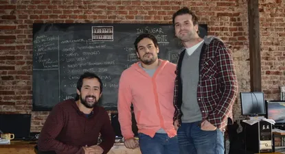 Jorge González, Diego Román y Sebastián Mir.