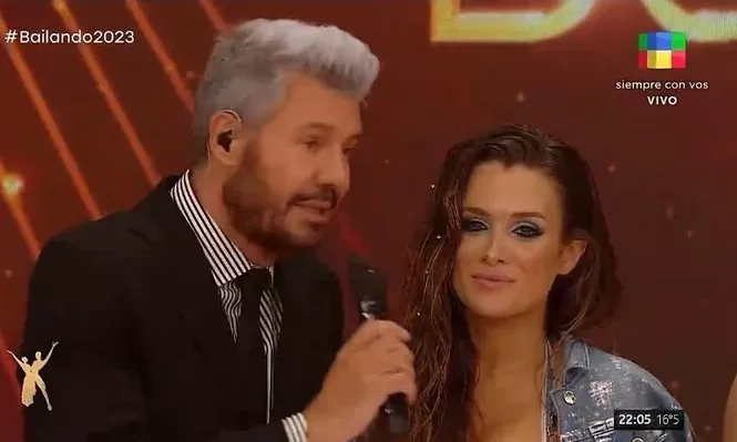 Camila Homs abriró el bailando este martes