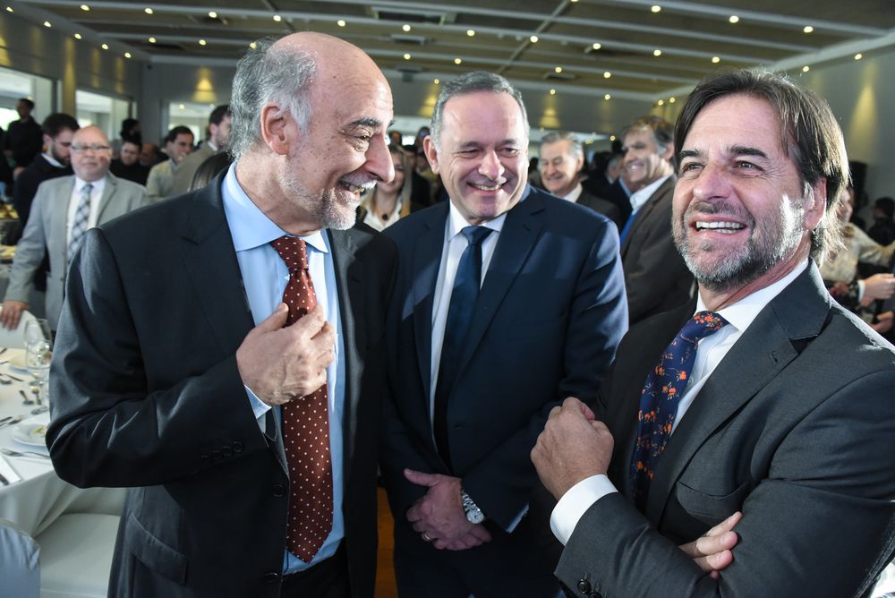 20240730 Pablo Mieres, Alvaro Delgado, Luis Lacalle Pou. Evento por el día de la Exportación. IG (9).jpg