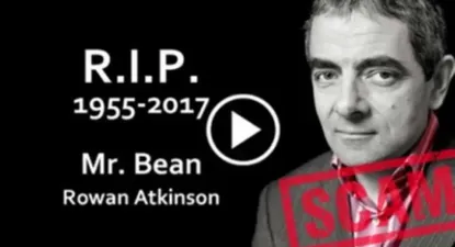 mr. bean no ha muerto: es una ciberestafa