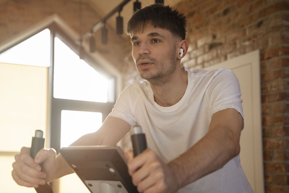 Ejercicio en bicicleta fija