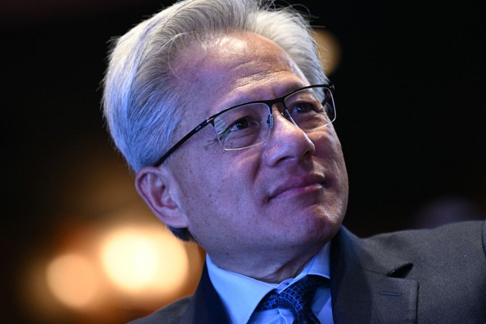 El director ejecutivo de Nvidia, Jensen Huang.