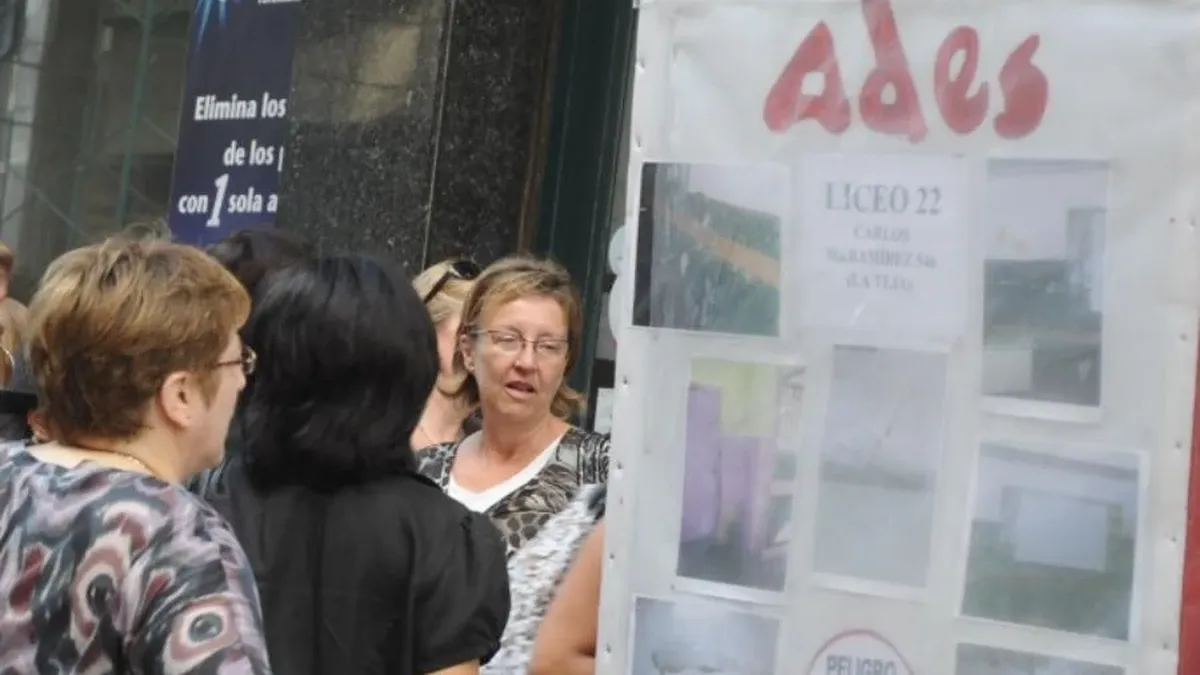 Los docentes de Montevideo harán un paro el próximo martes