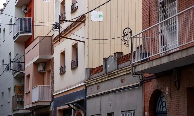 En la imagen, la vivienda donde se produjeron los hechos