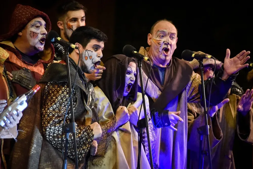 Murga Araca la Cana en 2020.