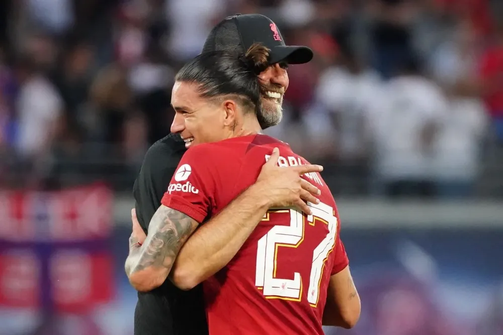 Klopp habló de la lesión de Darwin Núñez