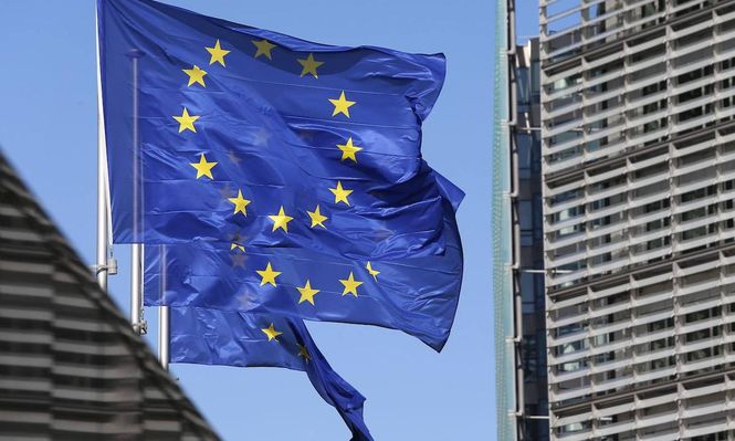 La bandera de la Unión Europea.&nbsp;