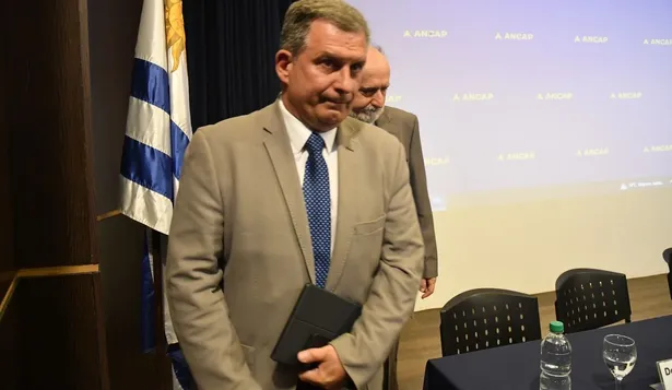 El presidente de Ancap, Alejandro Stipancicic.