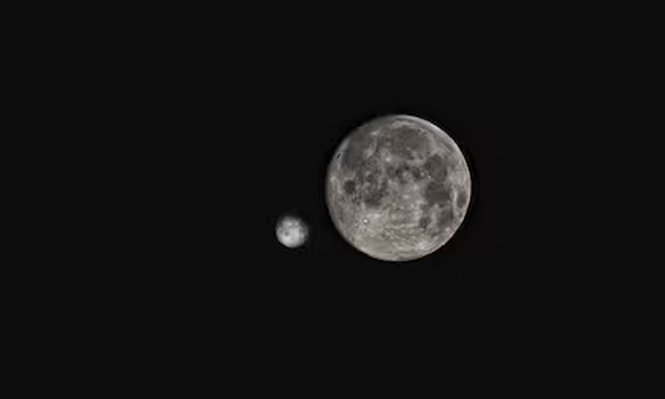 El pequeño asteroide que acompañará a la luna durante dos meses.