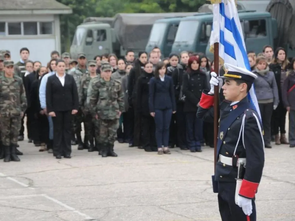 El acto de este martes en el Liceo Militar