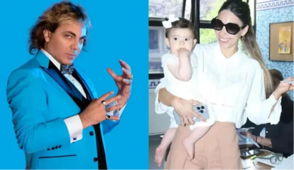 Cristian Castro provocó malestar en la pareja de Burlando