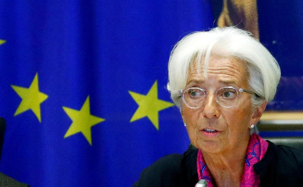 La presidenta del BCE, Christine Lagarde