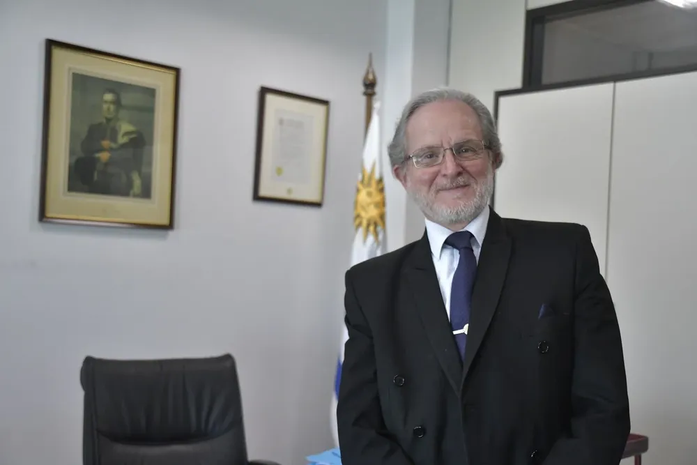 El director de UTE por Cabildo Abierto, Enrique Pées Boz.