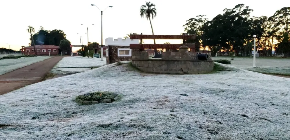 Nueve departamentos amanecieron con temperaturas bajo cero