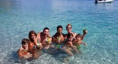 Suárez visitó a Messi en plena luna de miel