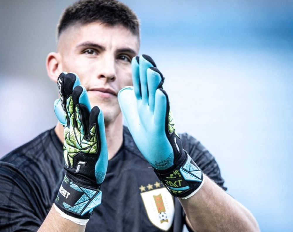 Sergio Rochet de la selección de Uruguay previo al partido ante Canadá por la Copa América 2024