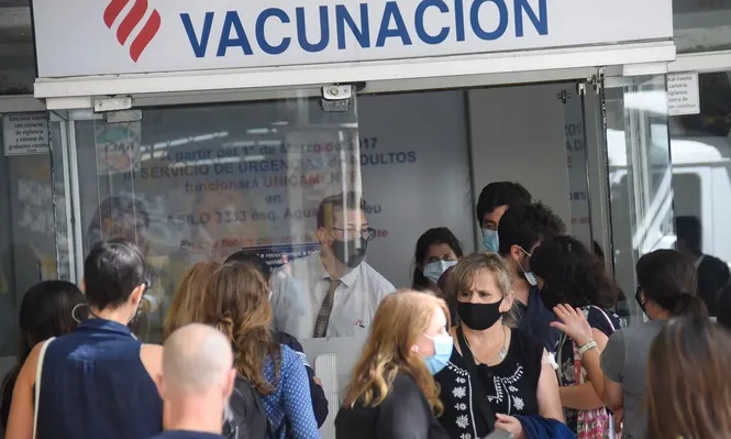 Centro de vacunación contra el coronavirus