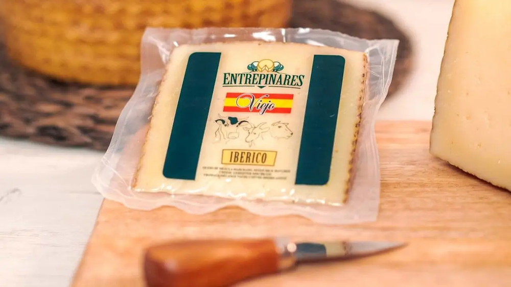 Un queso de la empresa Entrepinares