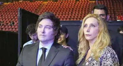 Javier y Karina Milei