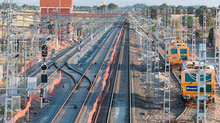 Red ferroviaria en Dublín