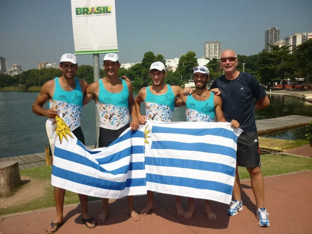Emiliano Dumestre, Germán Anchieri, Mauricio López y Pablo Anchieri